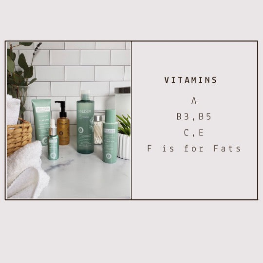 Vitamins in Skincare