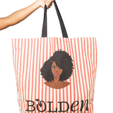 Bolden Carryall Pink Tote Bag