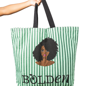 Bolden Carryall Green Tote Bag